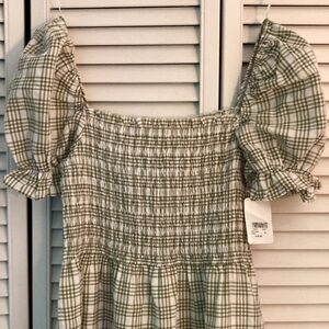 Smock Puff dress lined